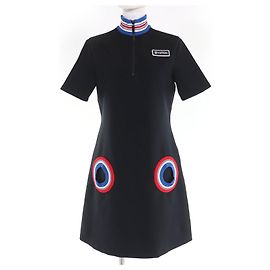 Robe Louis Vuitton Porthole Pocket Dress Noir