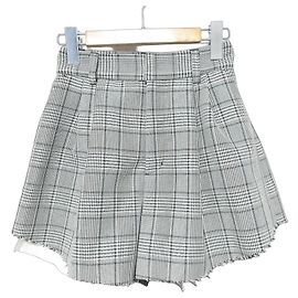 Autre Marque sheller Glen Check Shorts Black Other