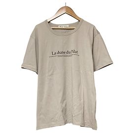 Autre Marque Camiseta de algodón con estampado 23ku Beige
