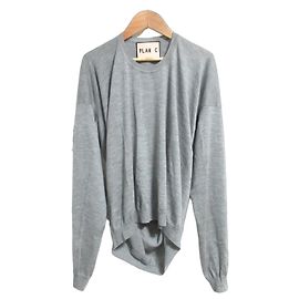 Autre Marque Top de malha de cashmere Plan C Marrom