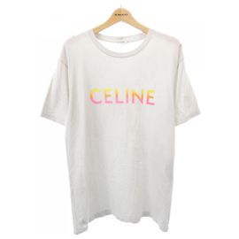 Céline Camiseta de algodón CELINE Castaño
