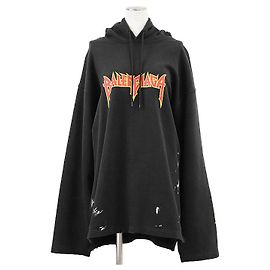 Moletom com capuz Balenciaga UNIFIT de algodão Preto Outro