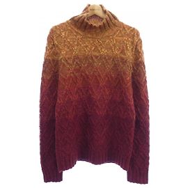 Autre Marque PT TORINO Knitwear Rouge Orange