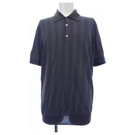 Hermès Polo de algodón Hermes Castaño Azul