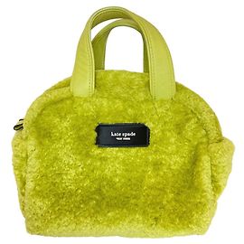 Bolsa kate spade Apres Chic Faux Shearling Verde
