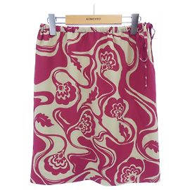 Dries Van Noten Rock Braun Rot