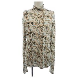 Top in cotone Dior Rosa Blu Beige