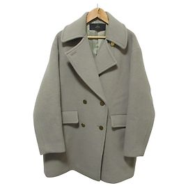 Autre Marque Liesse Wool Coat Brown