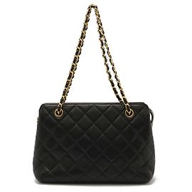 Borsa Tote 2way in agnello Chanel Nero