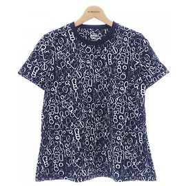 Hermès T-shirt en coton DO RE BOUCLES Hermes Noir