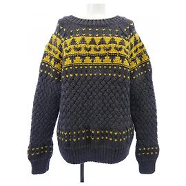 Top de malha Chanel Marrom