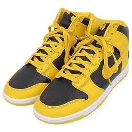 Autre Marque High Top Sneaker NIKE DUNK HIGH RETRO PRM Schwarz Gelb