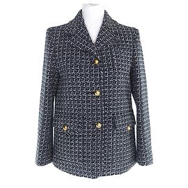 Gucci GG Signature Jacquard Wool Jacket Black