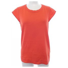 Hermès Hermes Strickoberteil Rot