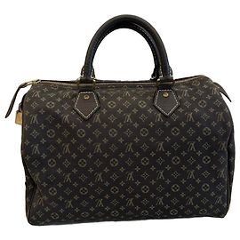 Louis Vuitton Bolsa Speedy 30 Monogram Canvas Marrom Marrom