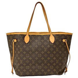 Sac cabas Louis Vuitton Monogram Marron