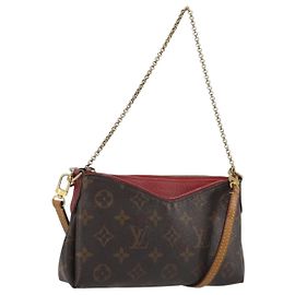 LOUIS VUITTON Pochette Monogram Pallas M41638 LV Auth ka5158 Monogramme