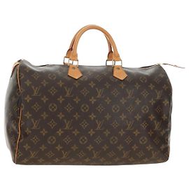 LOUIS VUITTON Borsa Monogram Speedy 40 M41522 LV Auth 191785V Monogramma