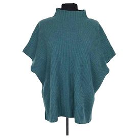 Jersey de cachemira verde Eric Bompard M Verde
