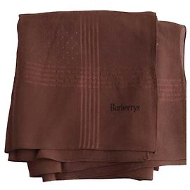 Carré Burberry in seta marrone Marrone