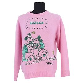 Gucci Disney x Gucci Wollpullover Rosa Pink