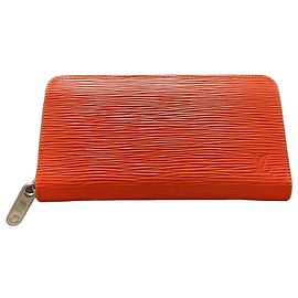 Louis Vuitton Cartera Zippy Epi Naranja Naranja