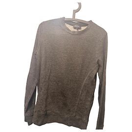 Apc A.P.C. Sweatshirt em algodão cinza mescla Cinza