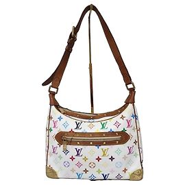 LOUIS VUITTON Monogram Multicolor Boulogne White/Multicolor Blanc Multicolore