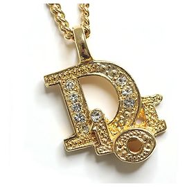 Collar Christian Dior con strass Otro