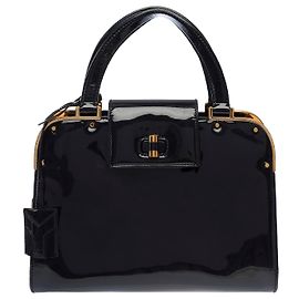 Bolsa de couro preto YVES SAINT LAURENT - 103694 Preto