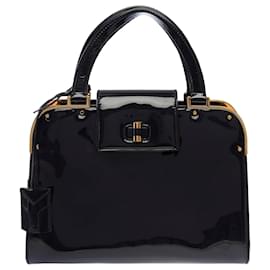 Bolsa YVES SAINT LAURENT em Couro Azul Marinho - 103694 Azul marinho