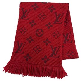 Étole Louis Vuitton Ruby Monogram Rouge
