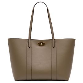 Mulberry Brown Small Classic Grain Bayswater Tote Brown Khaki