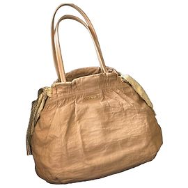 Prada Sac Cabas Large Cuir Nappa Antique Ruban Serpent Beige