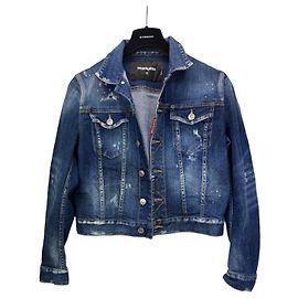 Dsquared2 Jeansjacke Blau