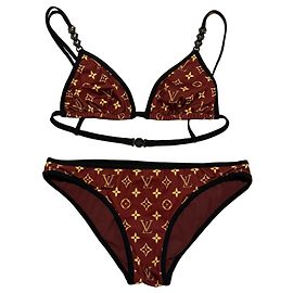 Bikini Monogram Louis Vuitton Marrone Monogramma