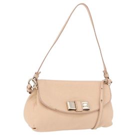 Chloé Sac à main Chloe Lily en cuir 2way Beige Or Auth hk3885 Beige Doré
