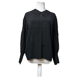 Camicetta in seta vintage Dior nera M Nero