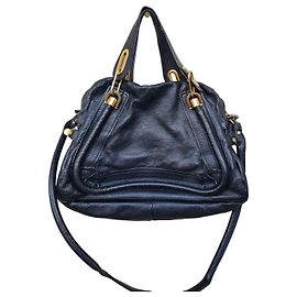 Chloé Paddington Black Leather Handbag Black
