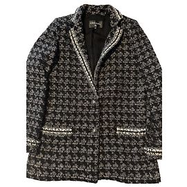 Chanel Giacca in Tweed Bianco e Nero Nero Bianco