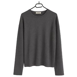 Lemaire Grey Wool-Blend Crewneck Sweater Grey