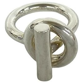 Hermès HERMES Echappé Ring aus Sterlingsilber Silber