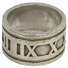 Tiffany & Co Tiffany Vintage Wide Atlas Ring Silber