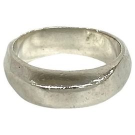 Tiffany & Co Tiffany Vintage Knife Edge Band Ring Silvery