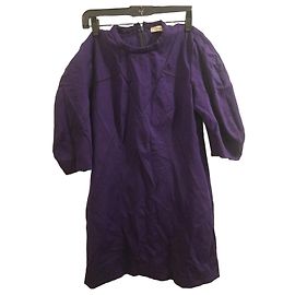 Dorothée Schumacher Robe violette en viscose et polyamide Violet