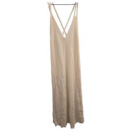 Vestido largo blanco Sandro Blanco
