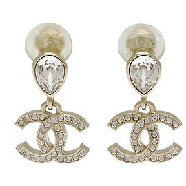 Orecchini Chanel Coco Mark Drop Rhinestone Altro