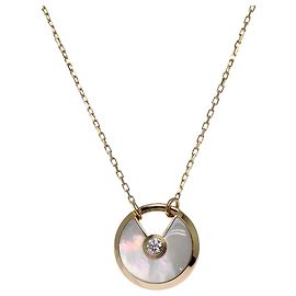 Collar Amulette Cartier de concha con diamante Otro
