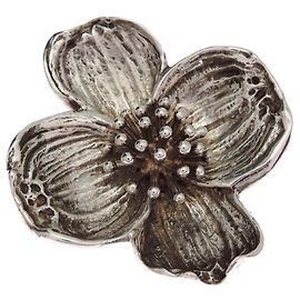 Tiffany & Co. Silver Flower Brooch Other