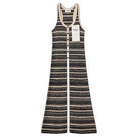 Vestido Haroya Isabel Marant Etoile Negro Blanco